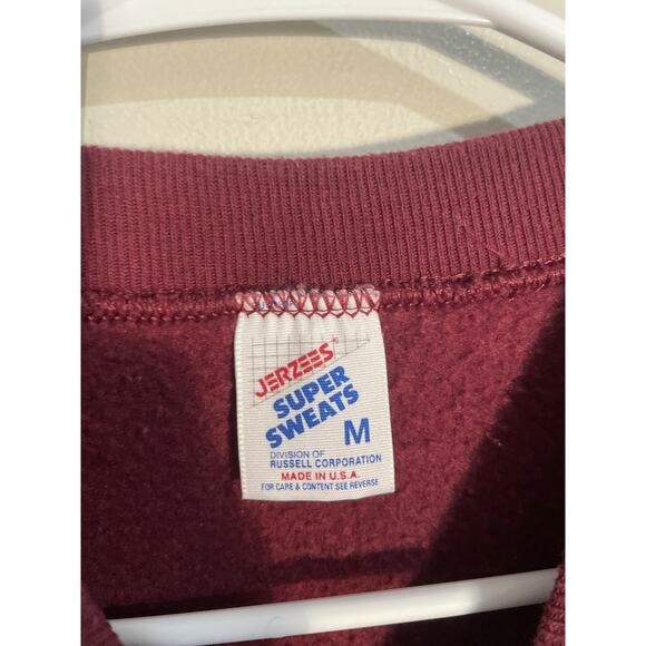 Vintage Jerzees Super Sweats Texas A&M Dad Pullover Sweatshirt Size M - Picture 4 of 7